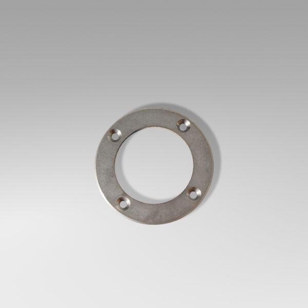 Flangia scarico Inox 4 fori