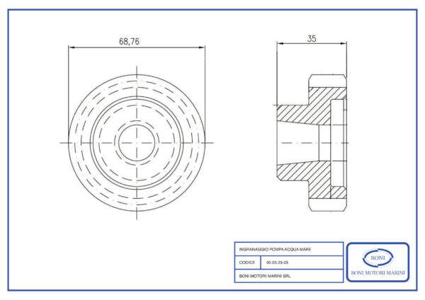 Pompa acqua mare 1"1/2