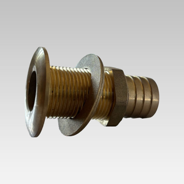 Scarico a mare con portagomma