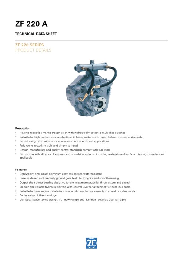 ZF 220 A