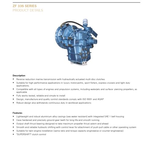 ZF 335 IV