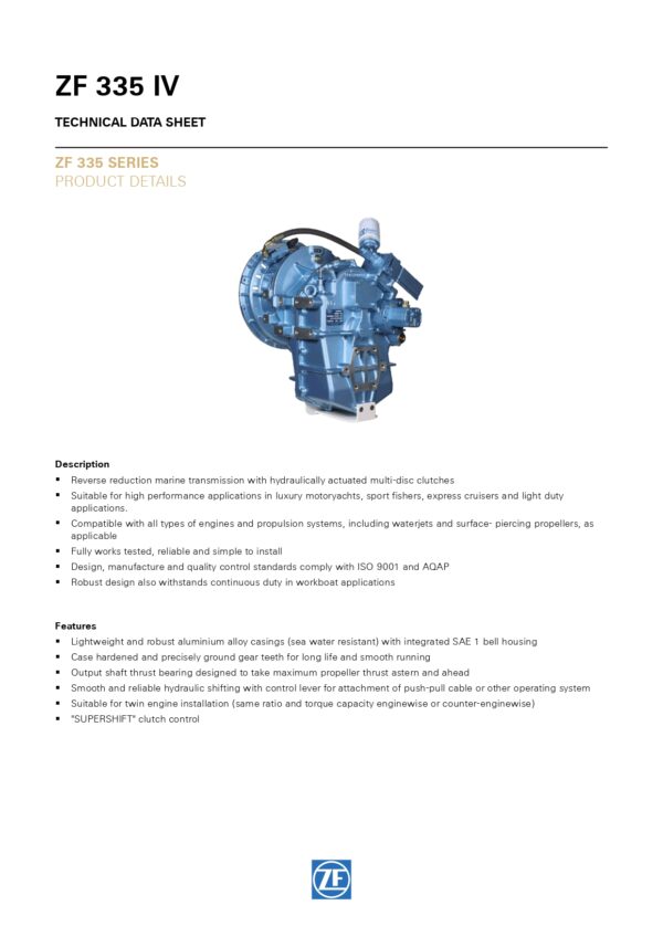 ZF 335 IV