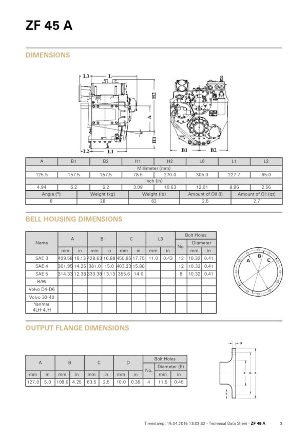 ZF 45 A