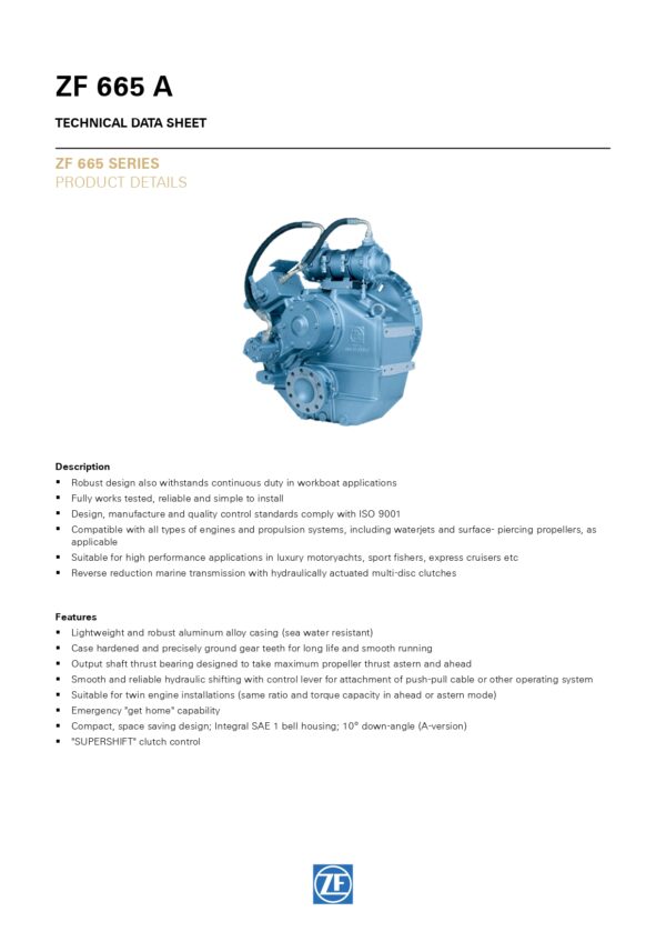 ZF 665 A