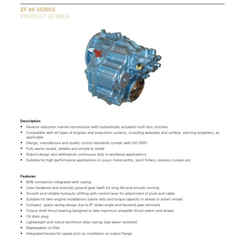 ZF 85 A