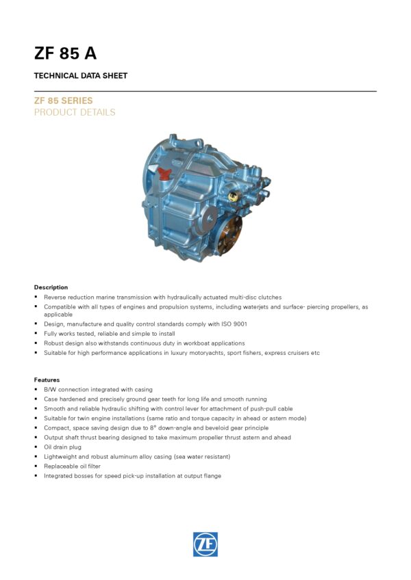 ZF 85 A