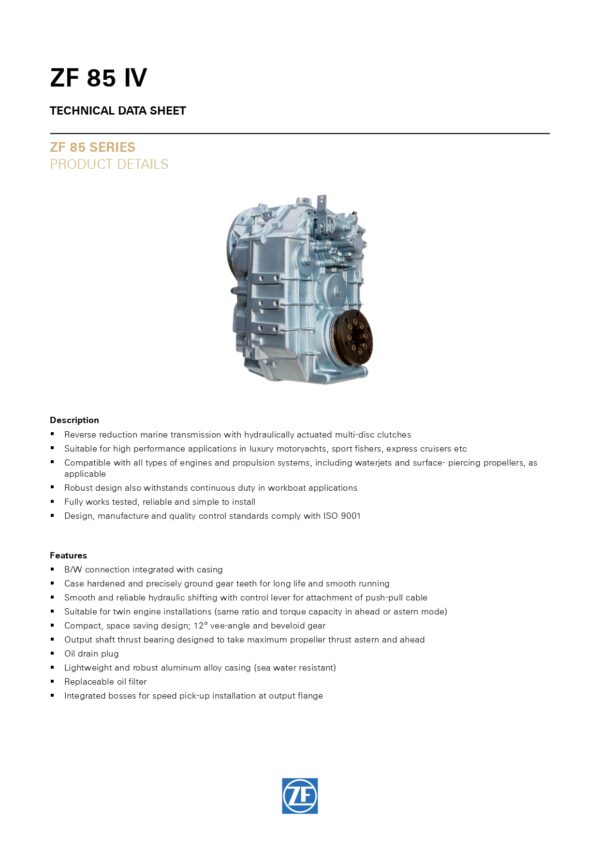 ZF 85 IV