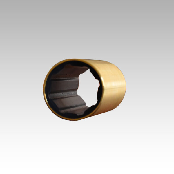 Boccole di gomma idrolub. con tubo esterno di bronzo